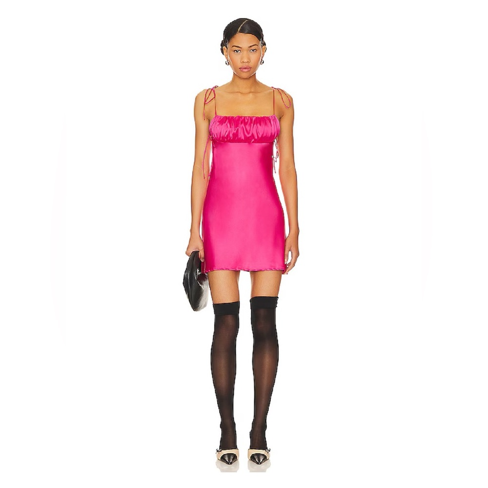 Superdown Cami Hot Pink Dress